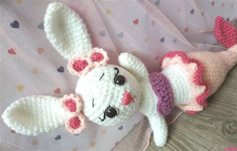 LADM Amigurumi Mounette Sirène lapin