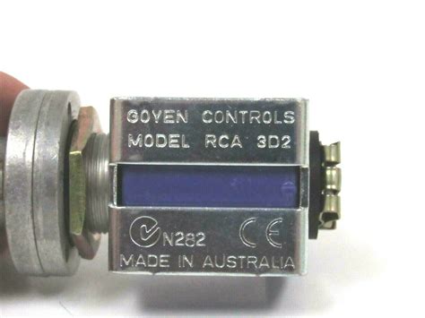 NEW GOYEN CONTROLS RCA-3D2 SOLENOID VALVE RCA3D2 - SB Industrial Supply, Inc.