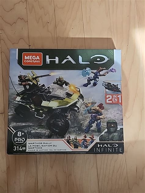 Mega Construx Halo Infinite Unsc Warthog Rally Vehicle In Gnb