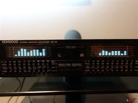 Kenwood Ge Graphic Equalizer With Dual Spectrm Analyzer Photo