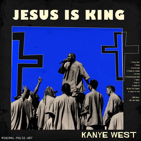 MINIMAL-PULSE-ART: ‘KANYE WEST’ - Vintage Album Designs created by:...