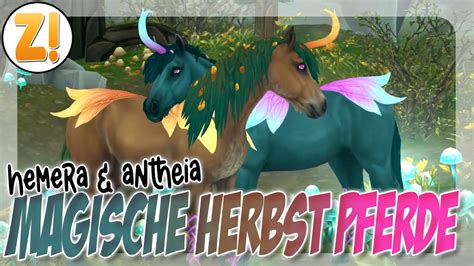 NEUE MAGISCHE PFERDE HERBSTPFERDE TRAILER HEMERA ANTHEIA