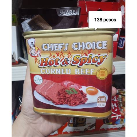 Chefs Choice Corned Beef 340g Shopee Philippines