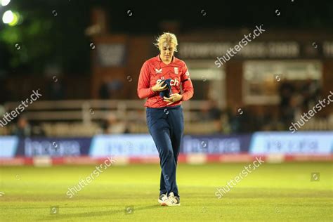 Sarah Glenn England 3 Bowling During Editorial Stock Photo - Stock ...