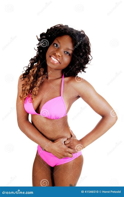 Jamaican Woman In Bikini Stock Photo Image Of Glamour