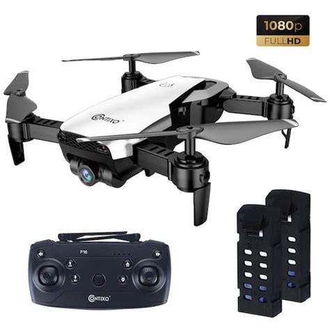 CONTIXO FPV Drone with Camera 1080P HD RC Quadcopter 6 Axis Gyro ...