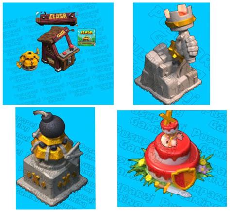 Clash Of Clans 10th Anniversary Statue And Cake Leaked Along With An