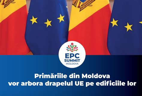 Toate primăriile din R Moldova vor arbora drapelul UE pe edificiile