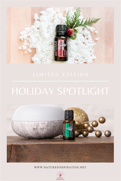 Doterra Holiday Essential Oils Holiday Scents Limited Edition