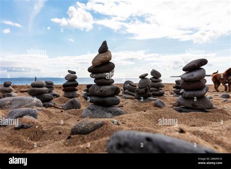 navigation cairn  res stock photography  images alamy