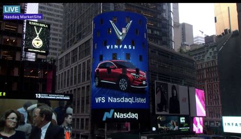 Tonight Vinfast Shares Officially Traded On Nasdaq Vietnam Vn