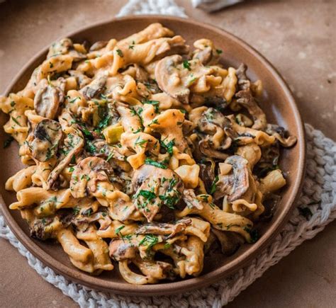 Creamy Vegan Mushroom Stroganoff Recipe Cart