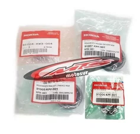 Kit Ruleman Caja Original Honda Tornado Twister 250 Moto Sur