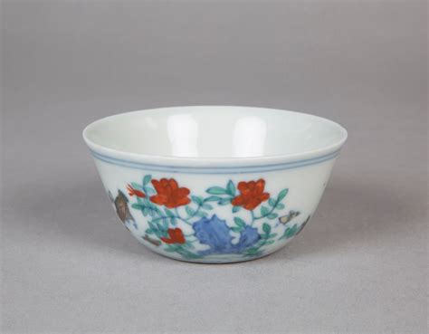 Chicken Cup China Ming Dynasty 13681644 Chenghua Mark And