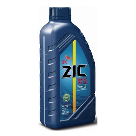 Моторное масло ZIC X5 Diesel 10W-40 полусинтетическое 1 л — купить в ...