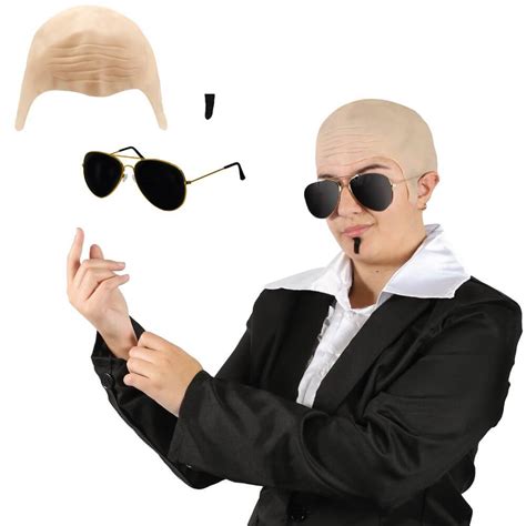 Mr Worldwide Costume Set Pitbull Inspired I Love Fancy Dress