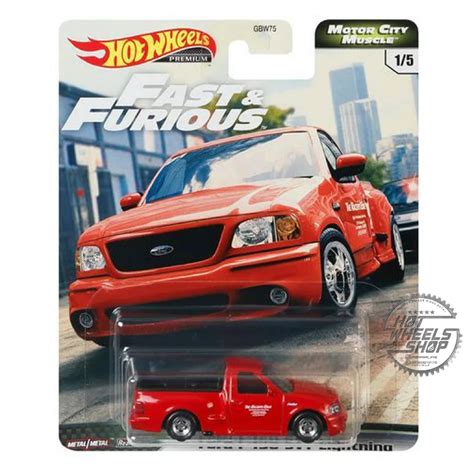 Jual Hot Wheels Ford F Svt Lightning Fast Furious Motor City Muscle Shopee Indonesia