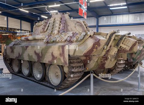 Saumur France February German Panther Panzer V Sd Kfz