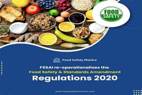 FSSAI Re Operationalizes Licensing And Regulation Amendment 2020