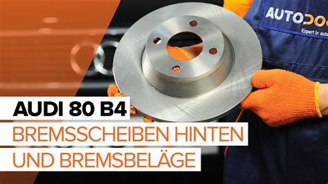 Wie Audi B Bremsbel Ge Hinten Wechseln Schritt F R Schritt Anleitung