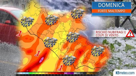 Meteo LAZIO Maltempo In Arrivo Con TEMPORALI E Forti Venti Anche A