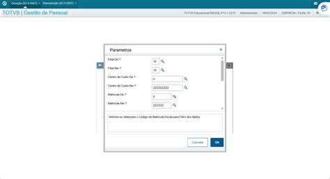 Rh Linha Protheus Gpe Como Configurar E Gerar Um T Tulo De