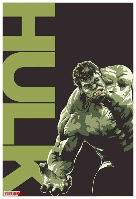 HULK FANART POSTER - POSTERMAN - BUY POSTERS