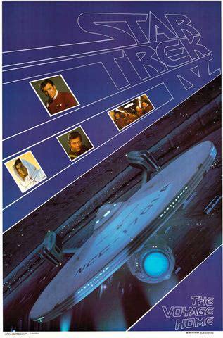 Poster: Star Trek IV - The Voyage Home (23x35) – BananaRoad