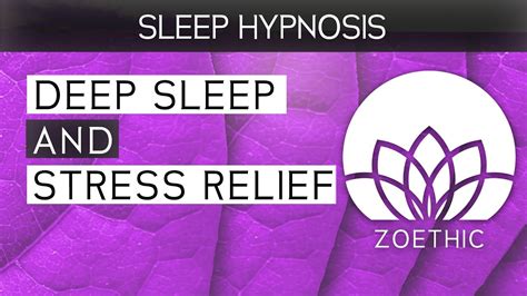 Efficient Hypnosis Session For Deep Sleep And Stress Relief 25 Youtube