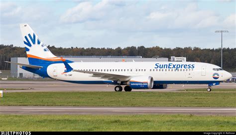 TC SMF Boeing 737 8 MAX SunExpress Rothose JetPhotos