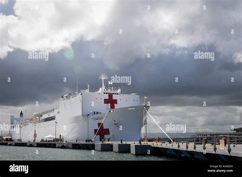 The Military Sealift Command Hospital Ship USNS Comfort T AH 20 Is