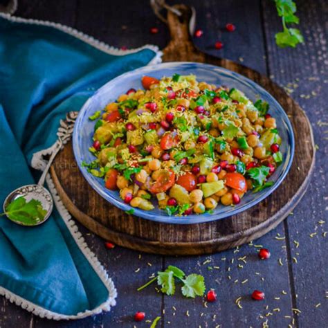 Chole Chaat Indian Chickpea Salad Kitchen Mai