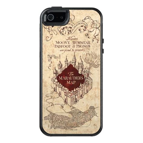 Off On Harry Potter Marauder S Map Otterbox Iphone S Se Case