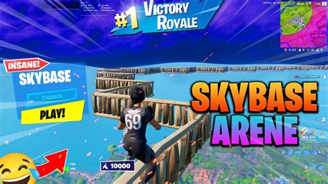 Cette Video Est Une Masterclasse Skybase Arene Fortnite Inedit