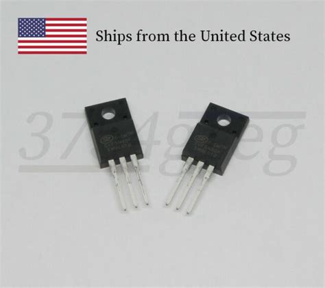 5N60 SVF5N60F N-Channel Power MOSFET 2 Pack | eBay