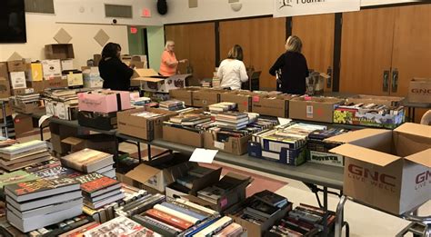 Book Sale setup now underway | Somers Library Foundation