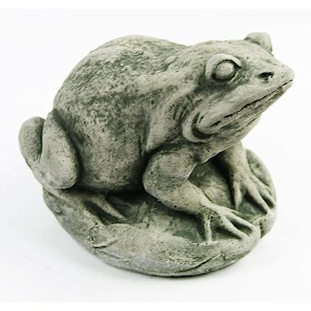 Amazon Garden Frog Concrete Garden Statue Toad Figure Cement