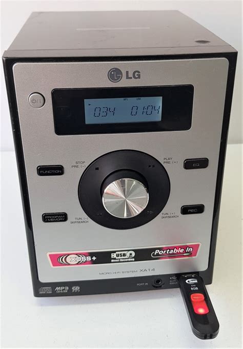 Lg Xa Combina Minisistem Amplificator Cd Mp Usb Tuner Aux Audioweb