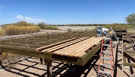 Bosque Del Apache Rebuilds Two Popular Viewing Decks Friends Of