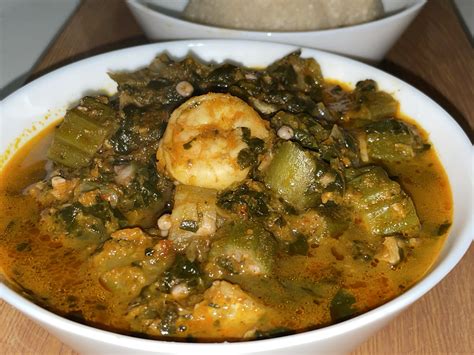 Easy Nigerian Okra Soup Recipe For Busy Moms Healthy Nigerian Okra Soup Recipe And Video