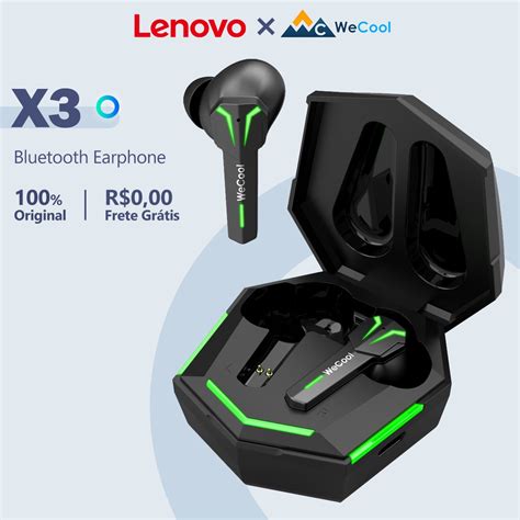 Fone De Ouvido Bluetooth Lenovo X Wecool Moonwalk Mini True Wireless