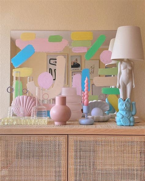 Pastel Decor Pastel House Decor Pastel Eclectic Decor Vintage