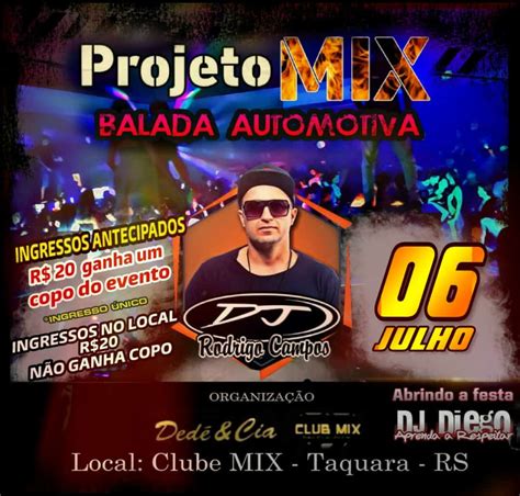 Balada Mix Taquara Rs Dj Rodrigo Campos