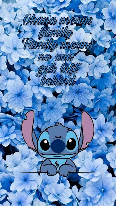 Stitch Wallpaper Flowers