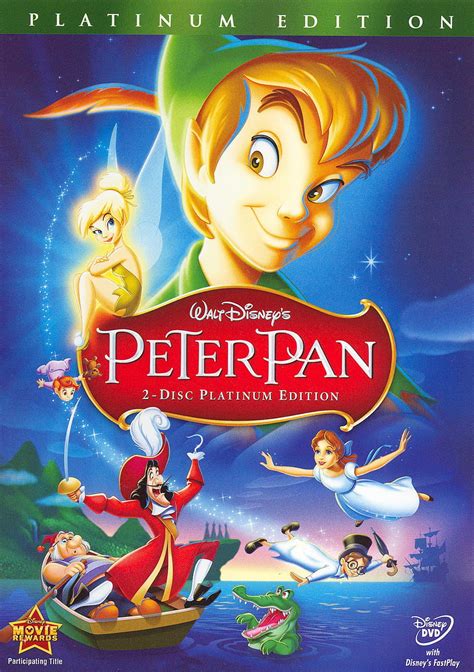 Best Buy Peter Pan Platinum Edition 2 Discs Dvd 1953 Walt