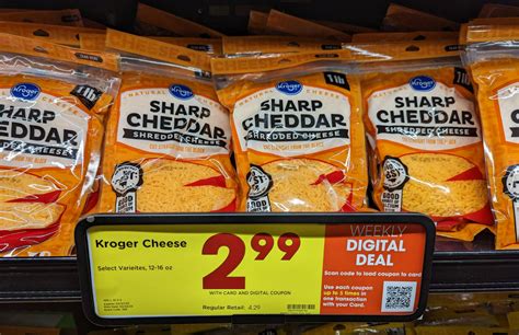 Kroger Cheese Just $2.99 At Kroger - iHeartKroger