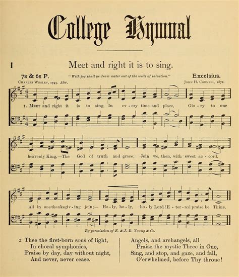 College Hymnal: a selection of Christian praise-songs for the uses of ...