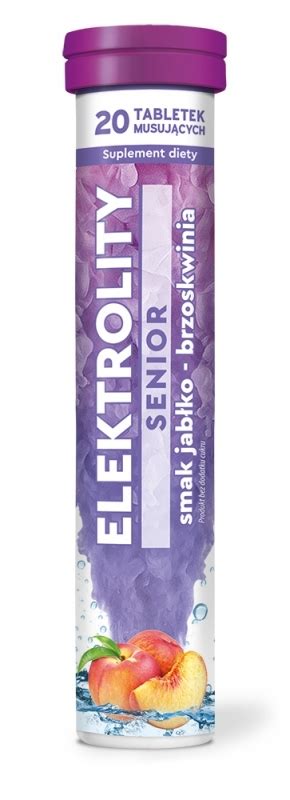 Elektrolity Senior Tabletek Musuj Cych Mbm Dobra Cena Apteka