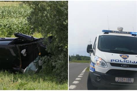 Foto Sletio S Ceste Vi E Puta Se Prevrnuo I Ispao Iz Auta Hitno Je