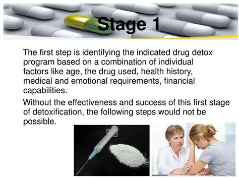 Ppt The Four Stages Of Drug Detox Powerpoint Presentation Free